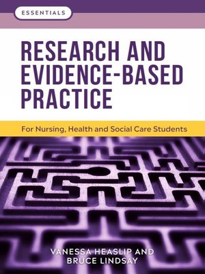 cover image of Research and Evidence-Based Practice